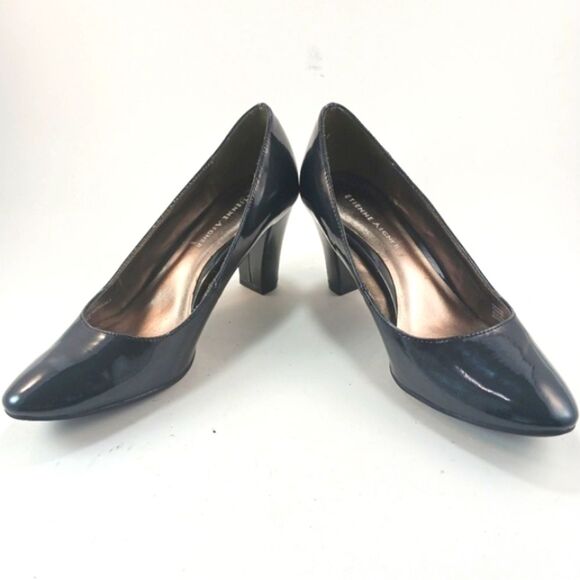 Etienne Aigner Women's Haven Pump Patent Black Size 7.5. Three Inch Heel....... - Picture 6 of 13